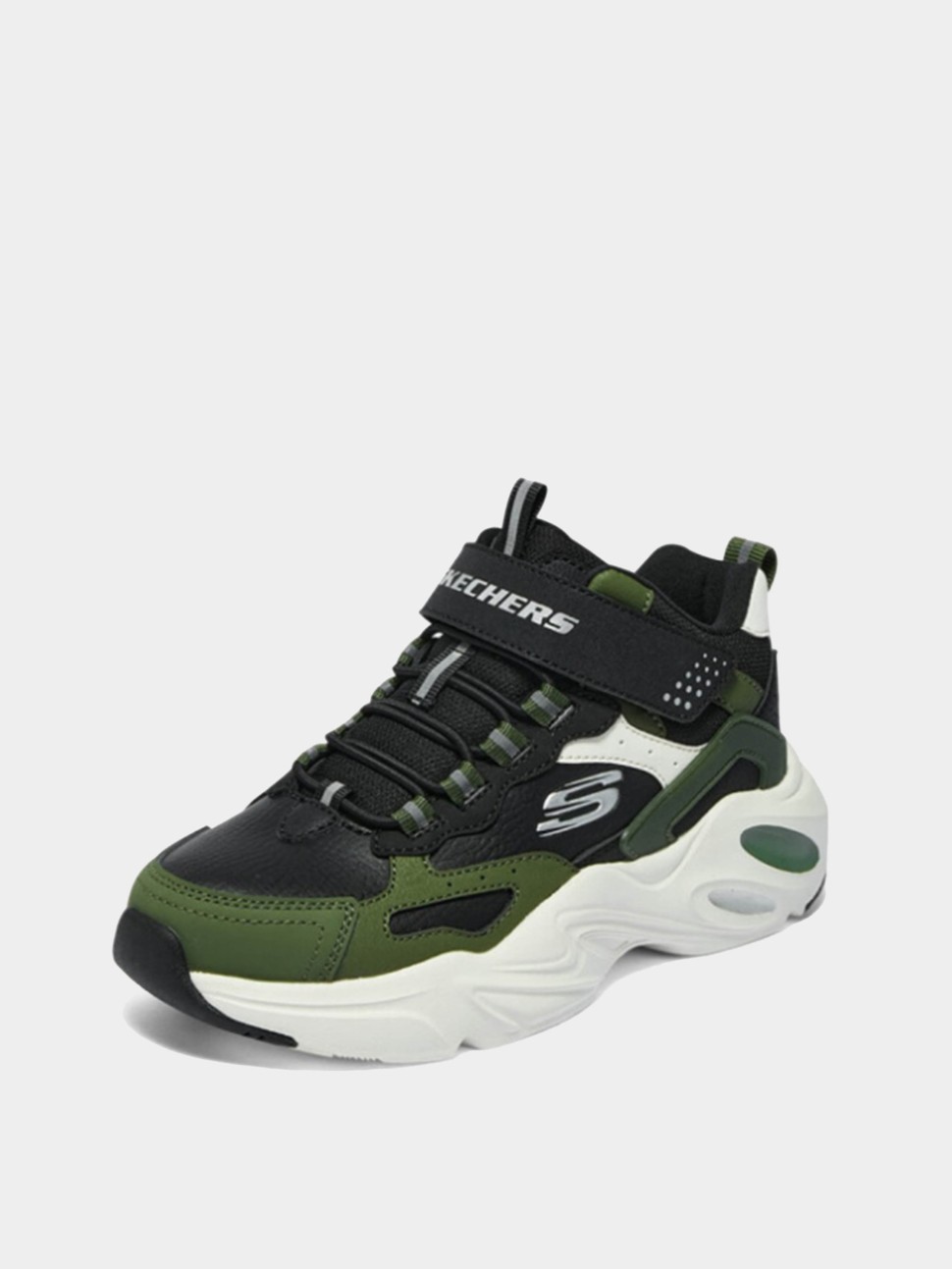 Черевики дитячі Skechers STAMINA AIRY чорні 405266L BKOL — фото 4