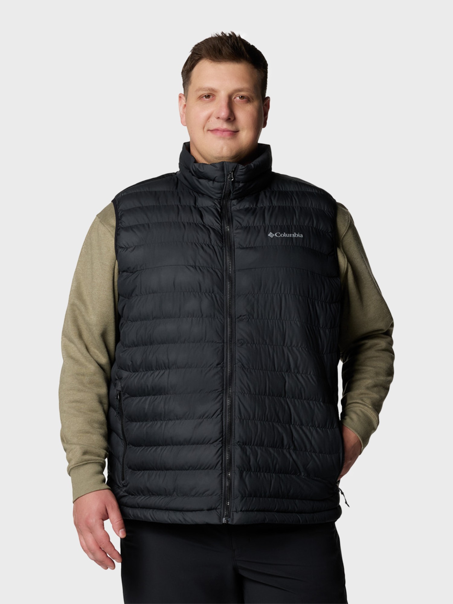 Жилет мужской Columbia Powder Lite™ II Vest черный 2086972-010 изображение 2