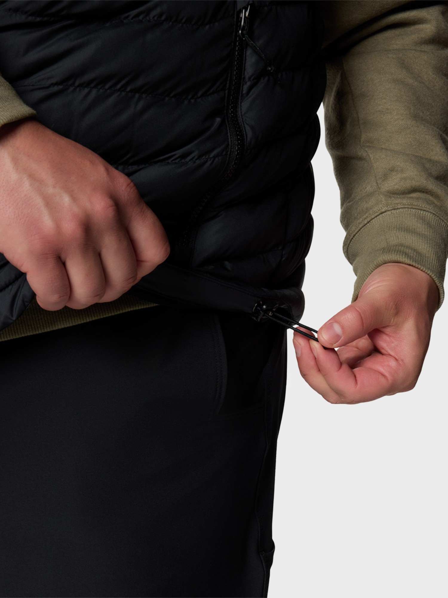 Жилет мужской Columbia Powder Lite™ II Vest черный 2086972-010 изображение 7