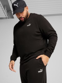Брюки мужские Puma ESS No. 1 Logo Sweatpants черные 68260601 изображение 4