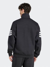 Толстовка чоловіча Adidas M FI 3S TT чорна JD4885 изображение 4