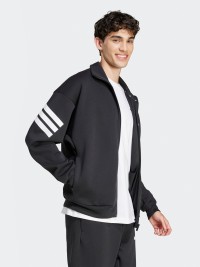 Толстовка чоловіча Adidas M FI 3S TT чорна JD4885 изображение 5