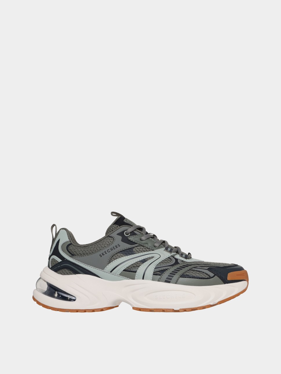 Кроссовки мужские Skechers UNO RYZE оливковые 183199 OLV — фото 2 — Sport City Кроссовки мужские Skechers UNO RYZE оливковые 183199 OLV — фото 2