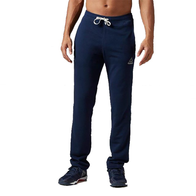 Брюки мужские Reebok EL FT OH PANT синие BK5056 — Sport City Брюки мужские Reebok EL FT OH PANT синие BK5056