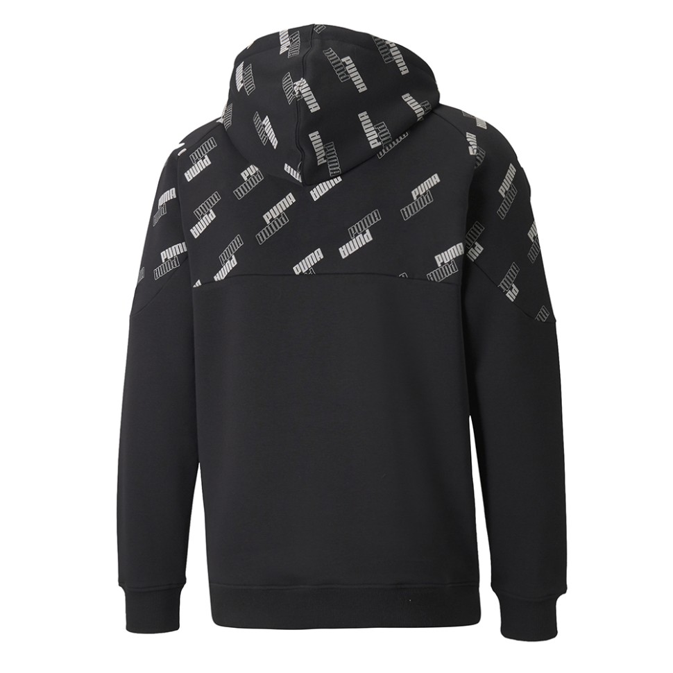 Толстовка чоловіча Puma Puma Power Hoodie чорна 58939501 — фото 2 — Sport City Толстовка чоловіча Puma Puma Power Hoodie чорна 58939501 — фото 2