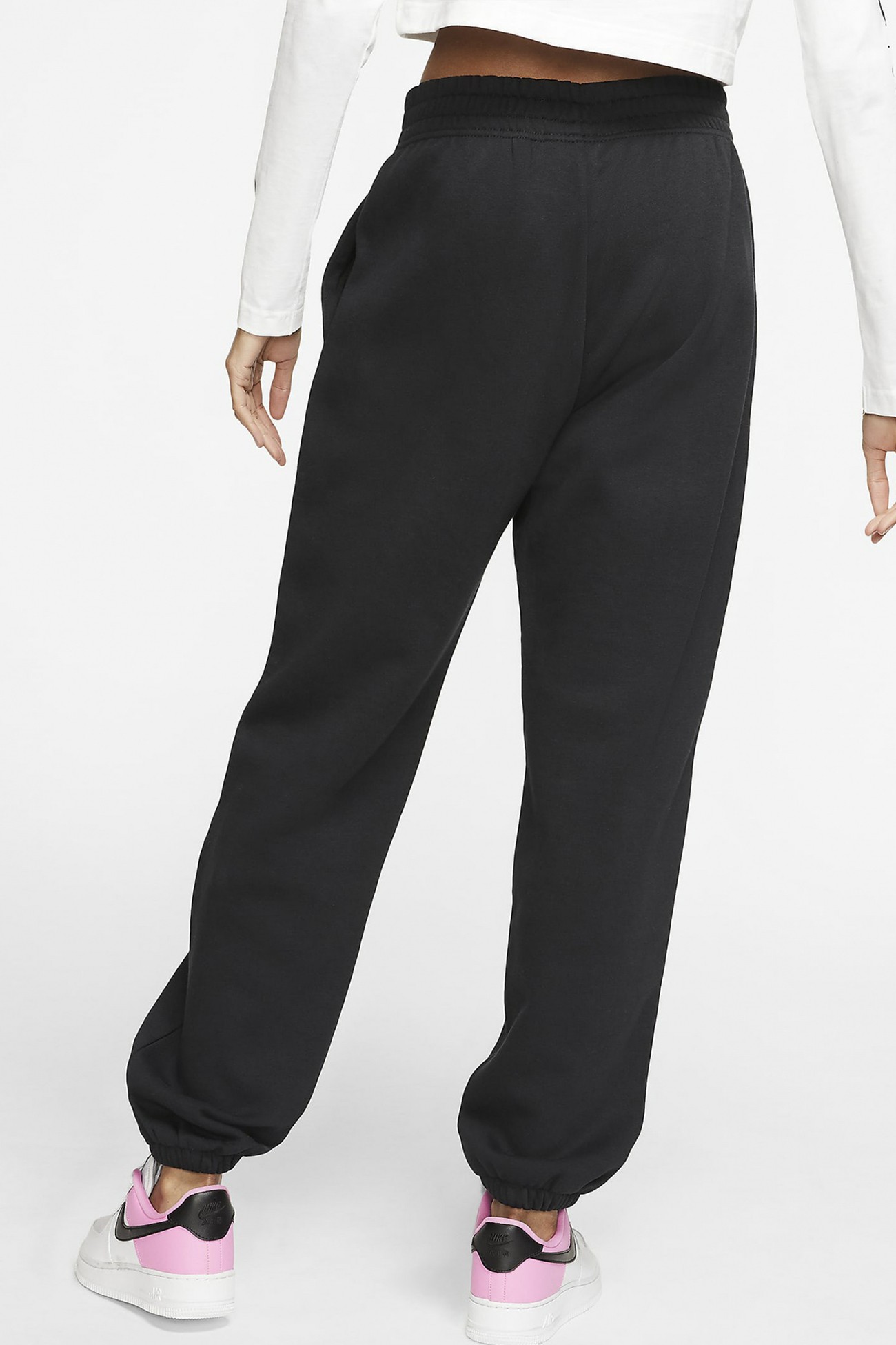 Брюки женские Nike W Nsw Essntl Clctn Flc Mr Pant черные BV4089-010 изображение 3