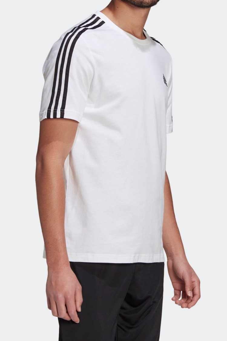 Футболка мужская Adidas M 3S Sj T белая GL3733 изображение 4