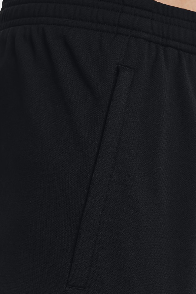 Брюки мужские Under Armour Ua Pique Track Pant черные 1366203-001 изображение 4