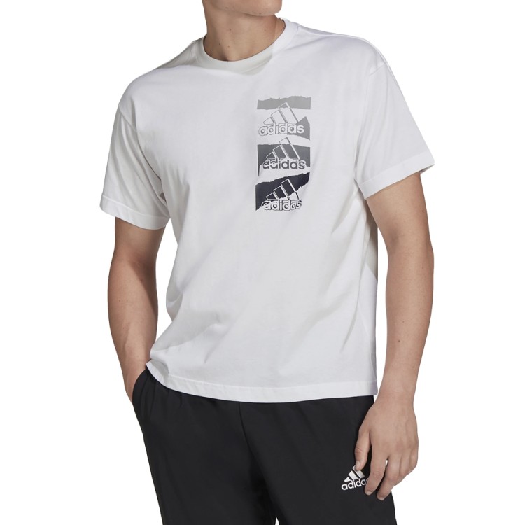 Футболка чоловіча M Bl Q2 T Adidas HE4315 изображение 1