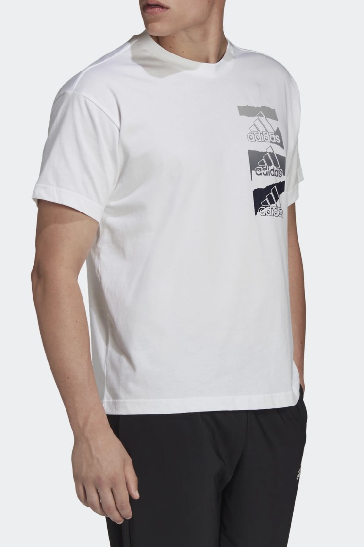Футболка чоловіча M Bl Q2 T Adidas HE4315 изображение 4