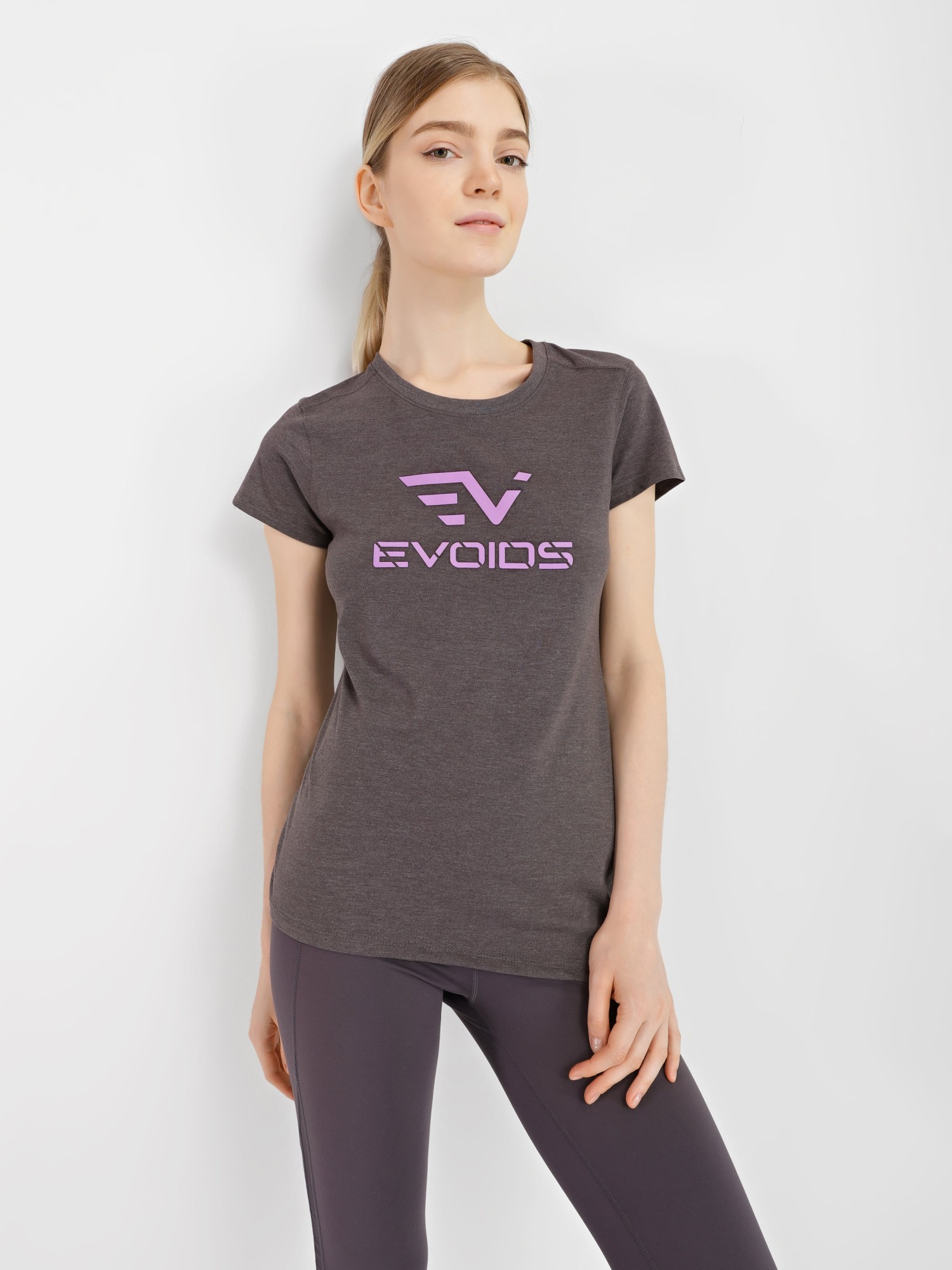Футболка жіноча Evoids Maya сіра 742205-020 изображение 2
