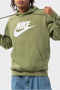 Толстовка чоловіча  Nike M Nsw Club Hoodie Po Bb Gx хакі BV2973-334 изображение 2