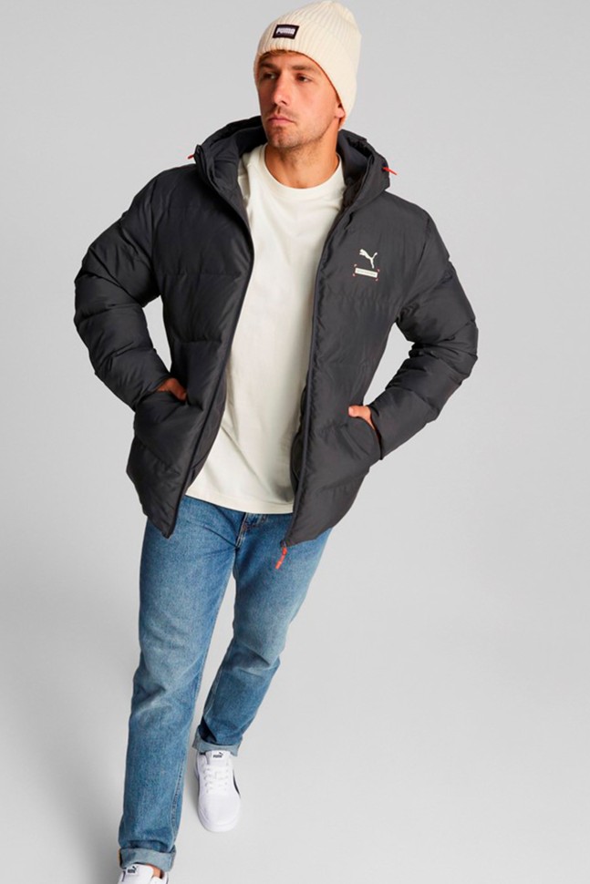 Куртка чоловіча Puma Better Sportswear Puffer чорна 84933175 изображение 6