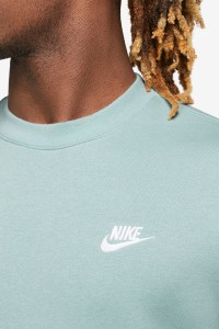 Толстовка мужская Nike M NSW CLUB CRW BB мятная BV2662-309 изображение 4