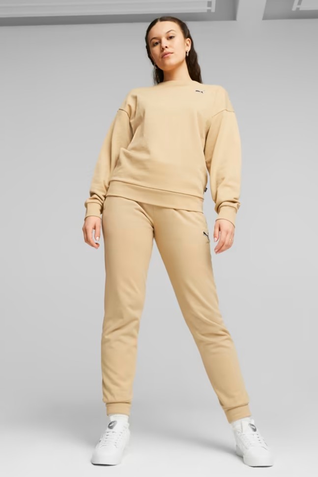 Штани жіночі Puma BETTER ESSENTIALS Pants cl FL бежеві 67680584 изображение 3