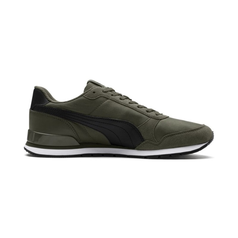Кроссовки мужские Puma ST Runner v2 NL зеленые 36527809 — фото 2