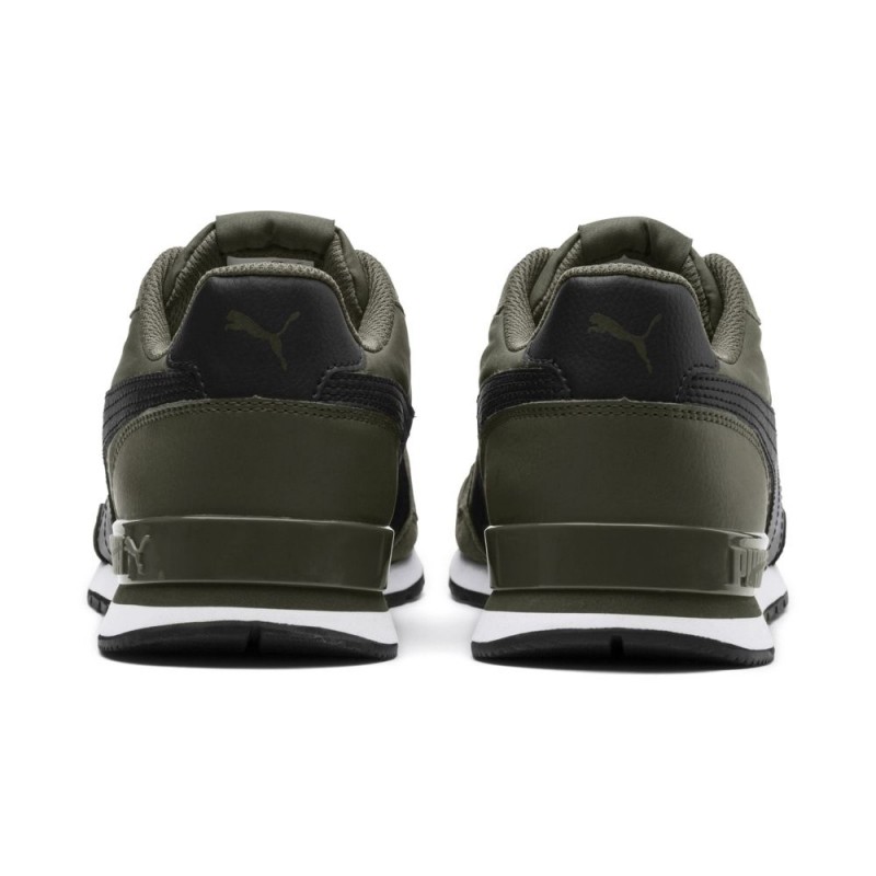 Кроссовки мужские Puma ST Runner v2 NL зеленые 36527809 — фото 3