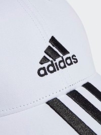 Бейсболка  Adidas BBALL 3S CAP CT біла II3509 изображение 4