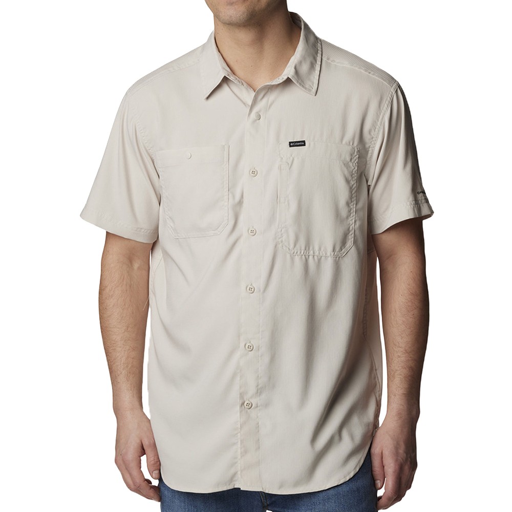 Рубашка мужская Columbia Silver Ridge™ Utility Lite Short Sleeve бежевая 2030721-278  изображение 1