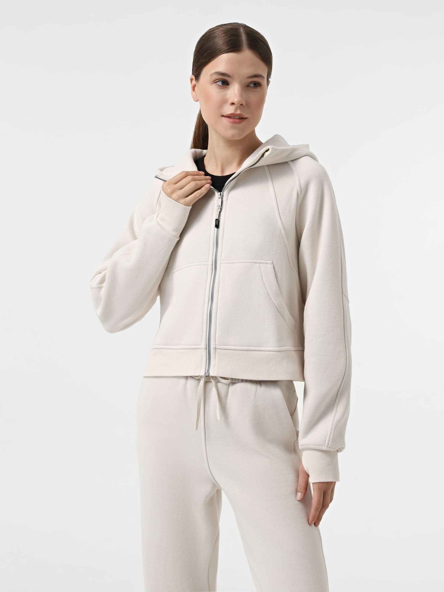 Толстовка жіноча Larum Kalista кремова 72503-210 изображение 2