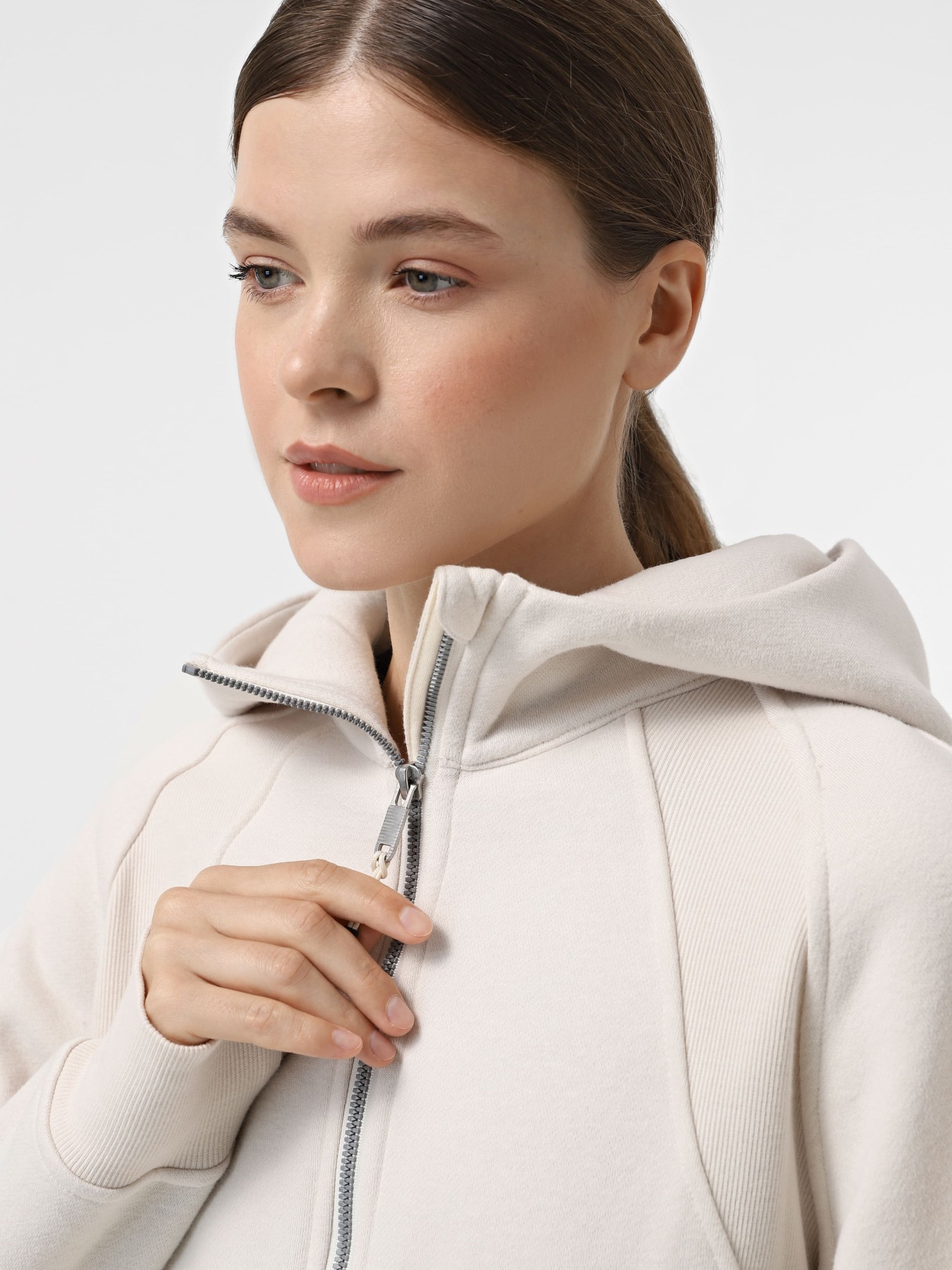 Толстовка жіноча Larum Kalista кремова 72503-210 изображение 6