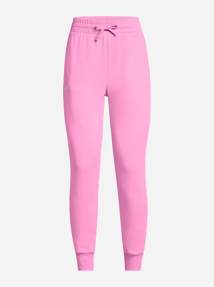 Брюки женские Under Armour UA Rival Fleece Jogger розовые 1379438-638 изображение 6