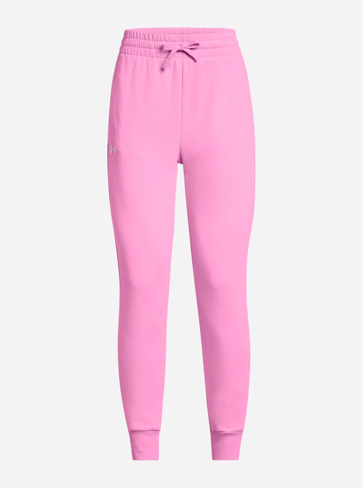Брюки женские Under Armour UA Rival Fleece Jogger розовые 1379438-638 изображение 12