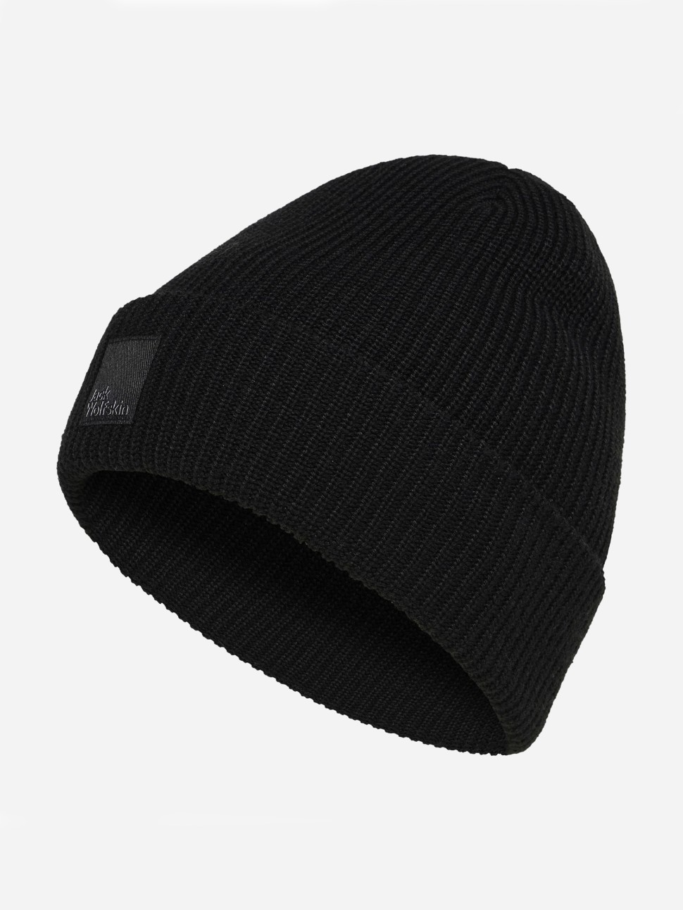 Шапка Jack Wolfskin WANDEREST BEANIE чорна A61997-6502 — фото 2