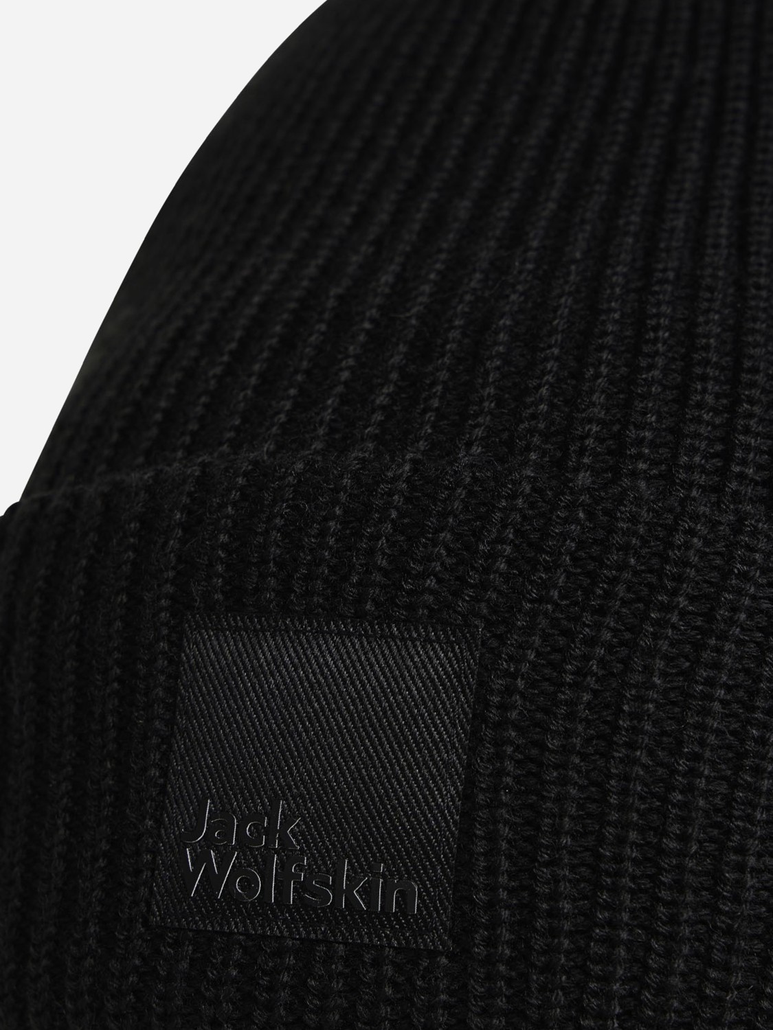 Шапка Jack Wolfskin WANDEREST BEANIE черная A61997-6502 изображение 3
