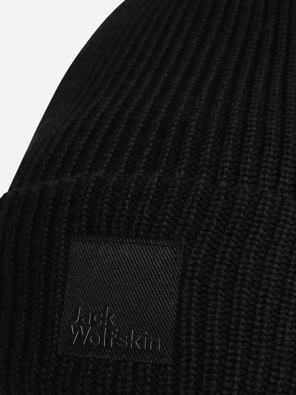 Шапка Jack Wolfskin WANDEREST BEANIE чорна A61997-6502 — фото 3