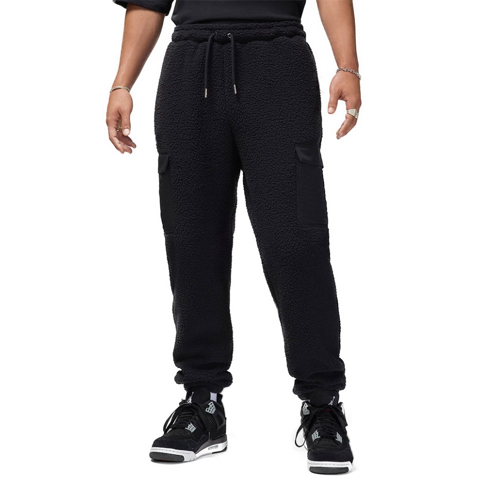 Штани чоловічі Nike M J FLIGHT SHERPA PANT чорні FV7450-010 изображение 1
