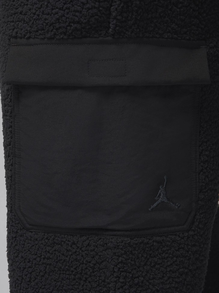 Штани чоловічі Nike M J FLIGHT SHERPA PANT чорні FV7450-010 изображение 6