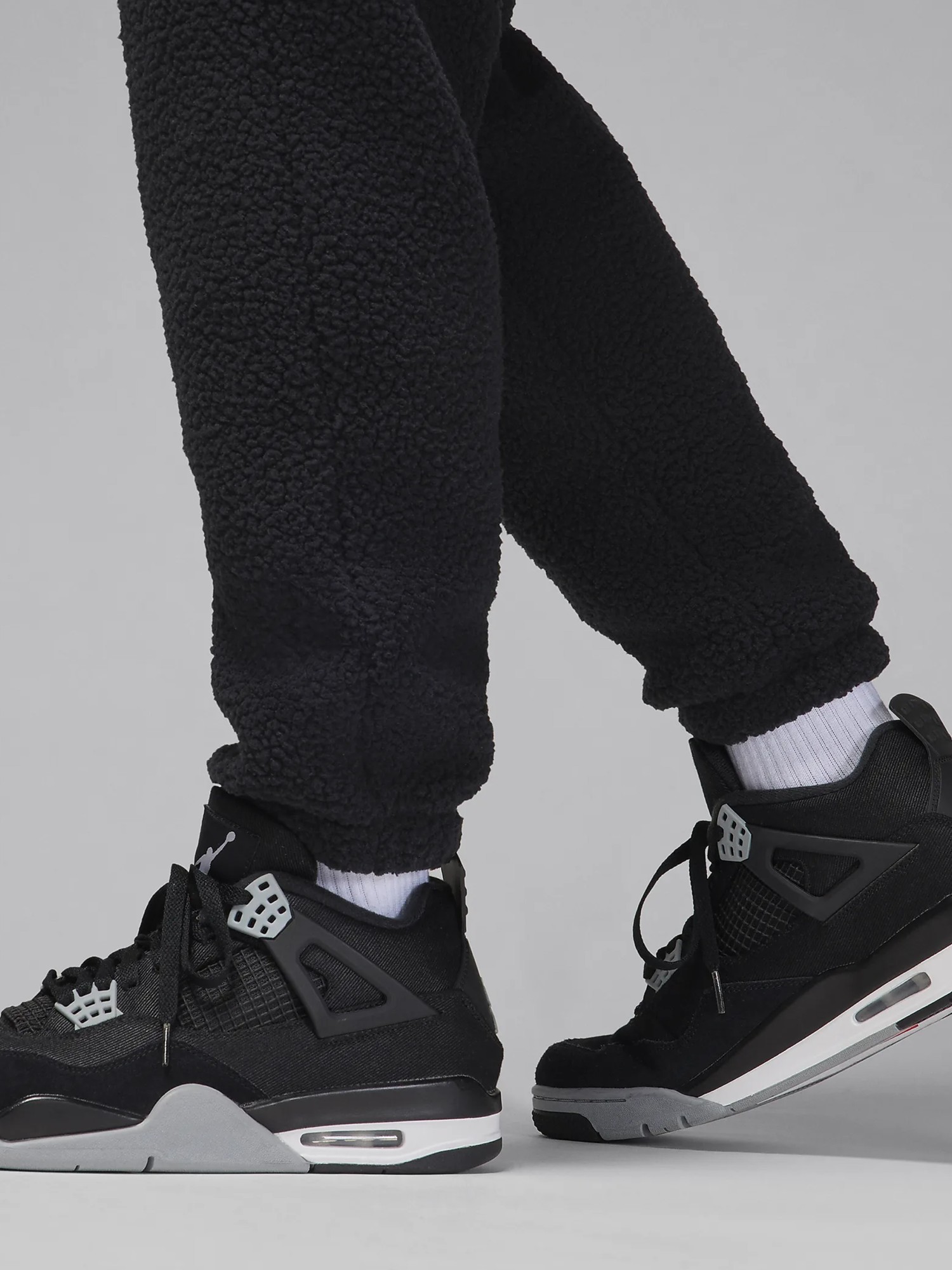 Брюки мужские Nike M J FLIGHT SHERPA PANT черные FV7450-010 изображение 7