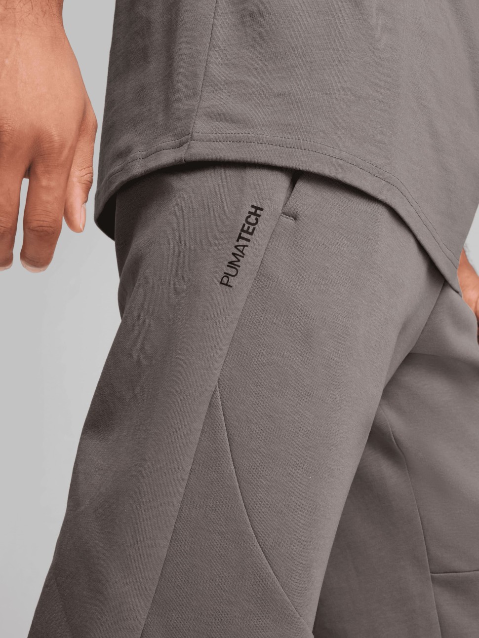 Штани чоловічі Puma PUMATECH Pants графiтові 68460179 — фото 5