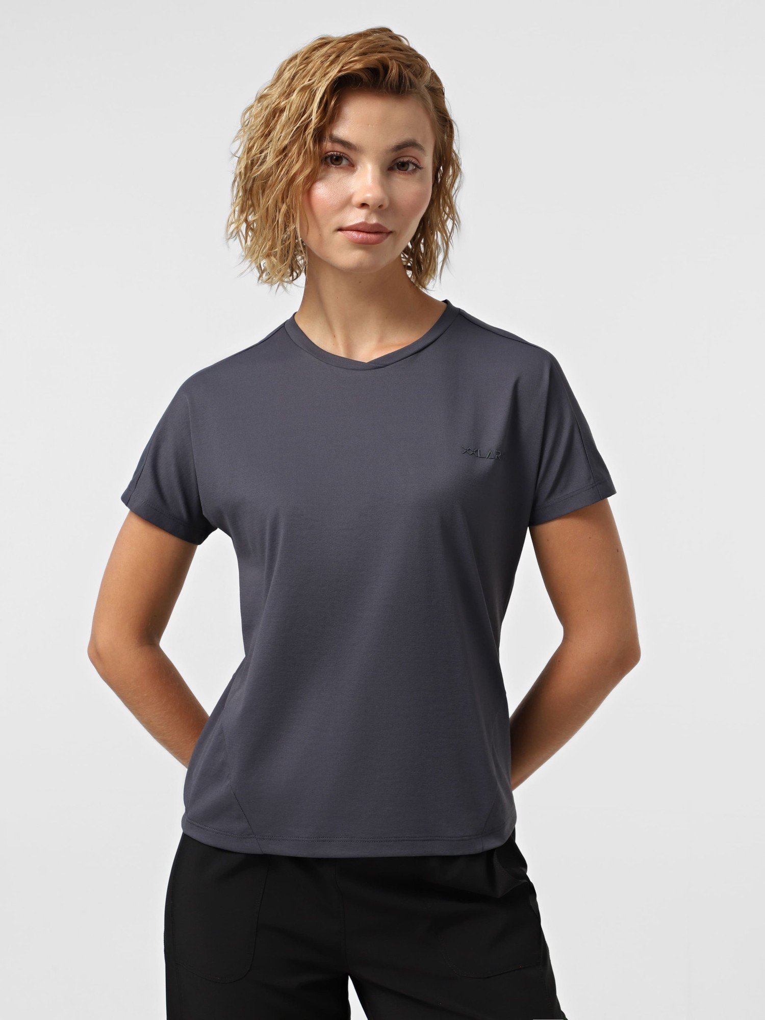 Футболка женская Larum Mireille темно-серая 172509-020 изображение 2
