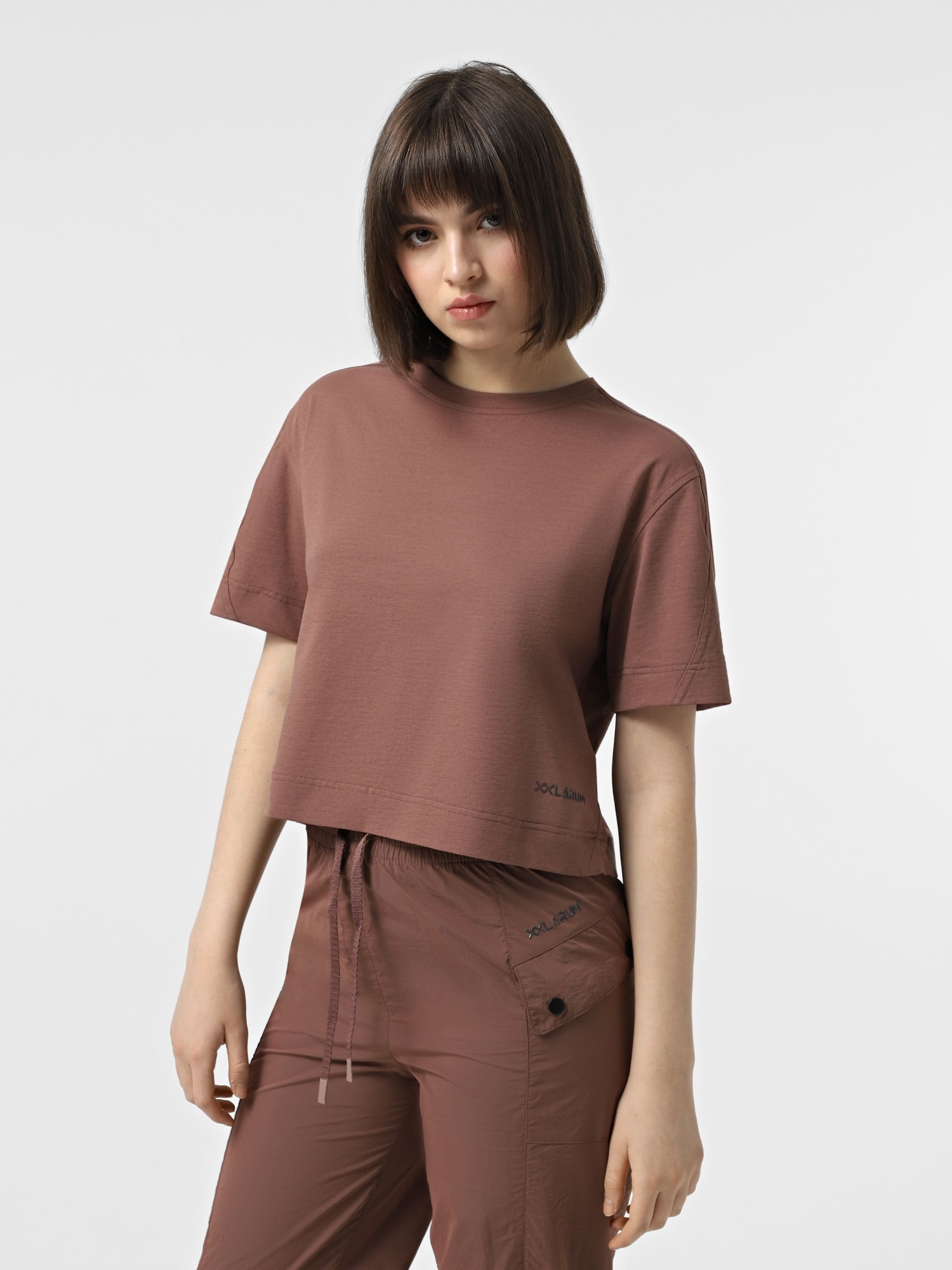 Футболка жіноча Larum Katniss коричнева 172523-200 изображение 2