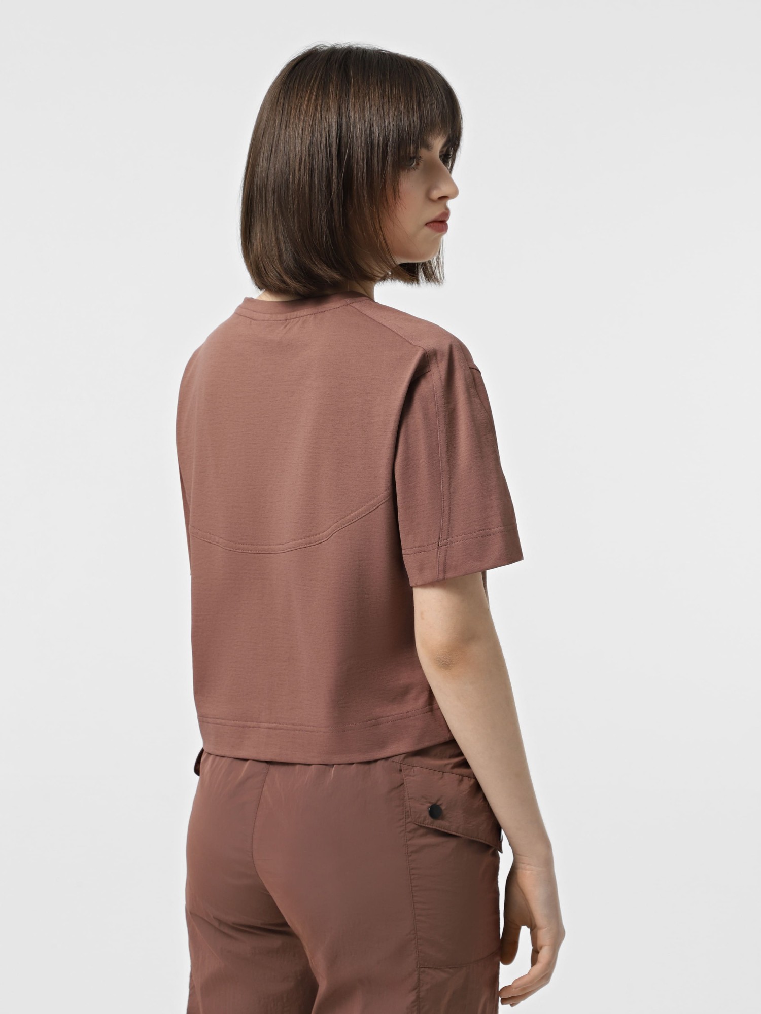 Футболка жіноча Larum Katniss коричнева 172523-200 изображение 3