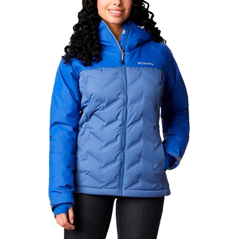 Куртка жіноча Columbia Grand Trek™ Down Jacket синя 1859641-458 — фото 1