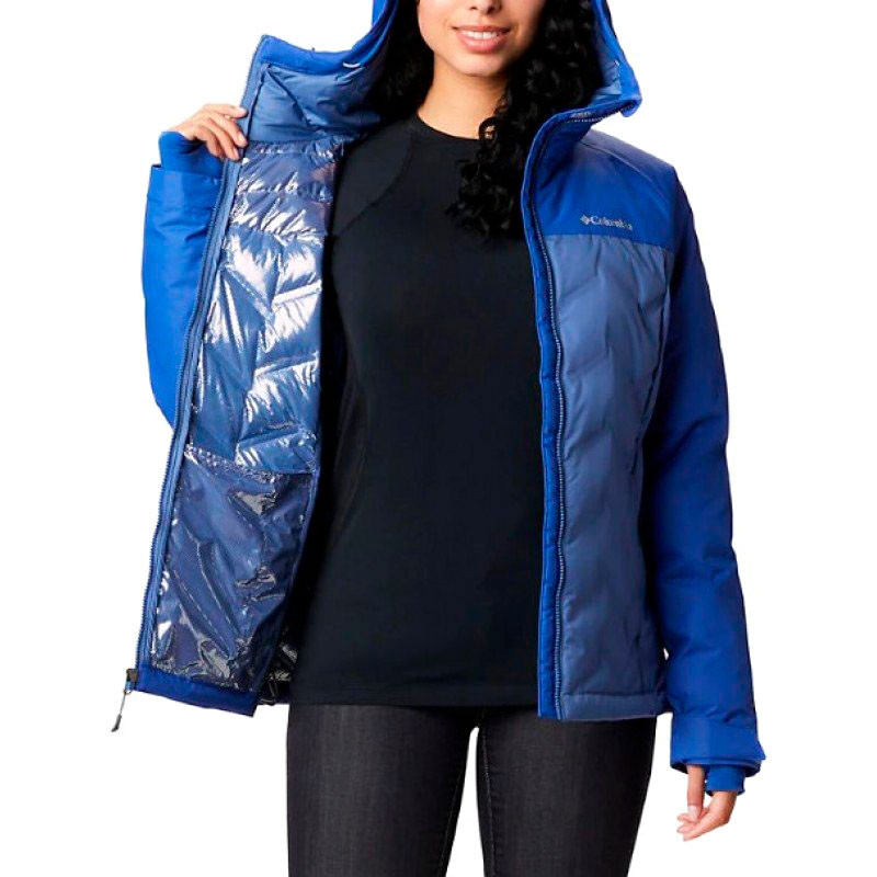 Куртка женская Columbia Grand Trek™ Down Jacket синяя 1859641-458 изображение 4