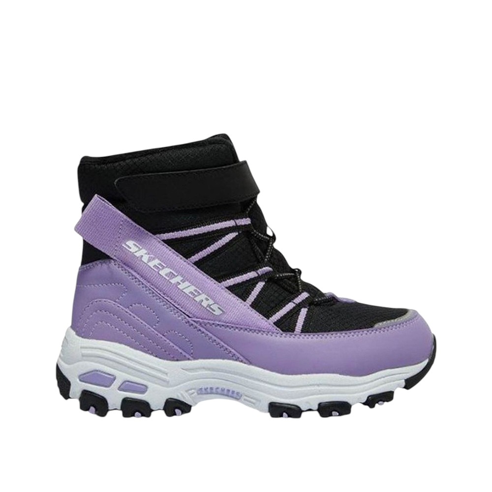 Ботинки детские Skechers D'LITES черные 664200L BKLV
