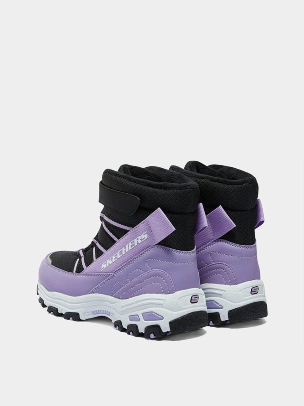 Черевики дитячі Skechers D'LITES чорні 664200L BKLV — фото 4