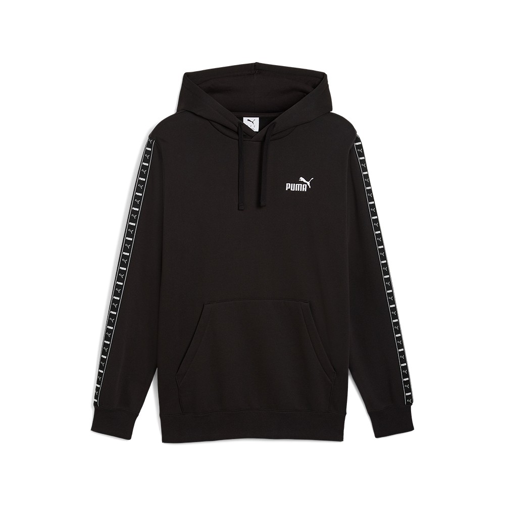 Толстовка мужская Puma ESS TAPE Hoodie черная 68467501