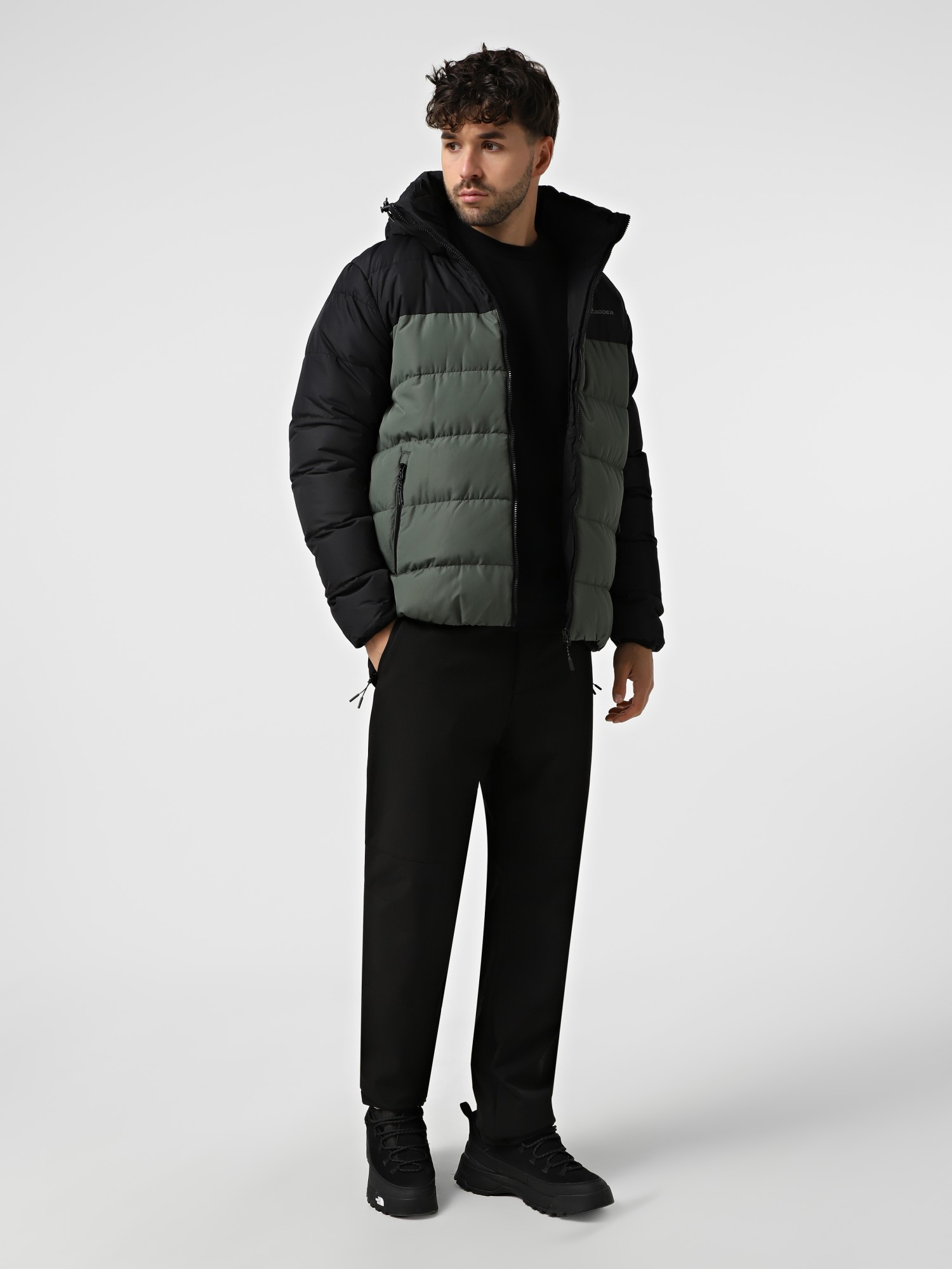 Штани чоловічі Radder Axiom чорні 122539-010 изображение 6