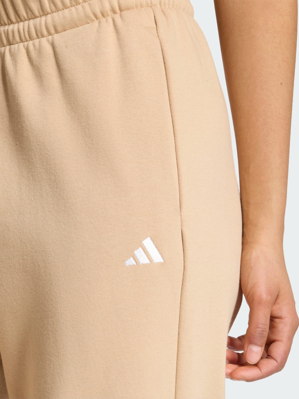 Штани жіночі Adidas W SL FC PT бежеві JV7283 — фото 5