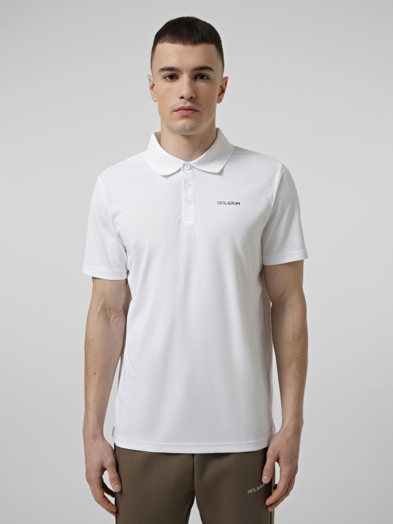 Футболка чоловіча Larum Miralis біла 102609-100 изображение 2