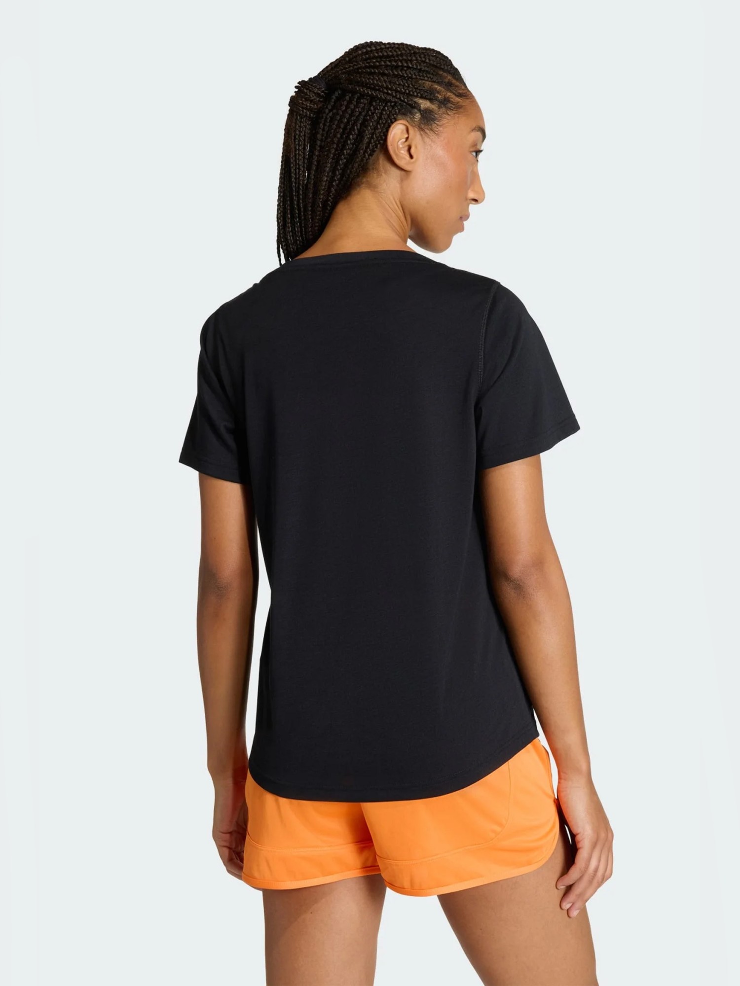 Футболка женская Adidas WE MIN SCP TEE черная JY5605 изображение 3