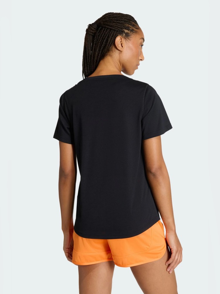 Футболка женская Adidas WE MIN SCP TEE черная JY5605 изображение 3