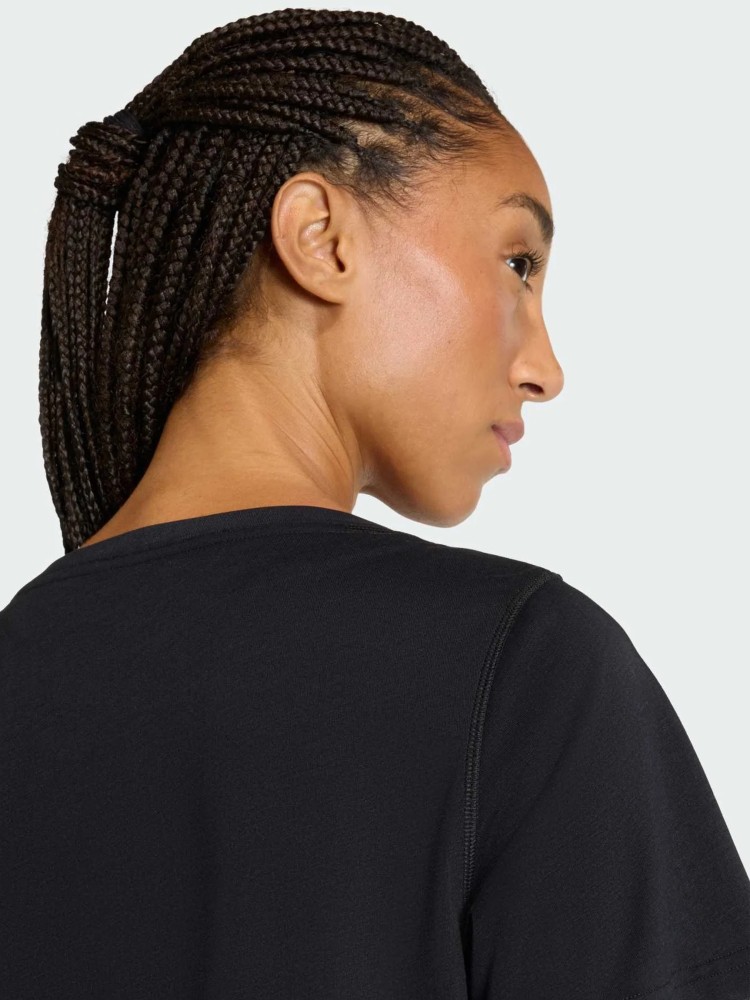 Футболка женская Adidas WE MIN SCP TEE черная JY5605 изображение 5