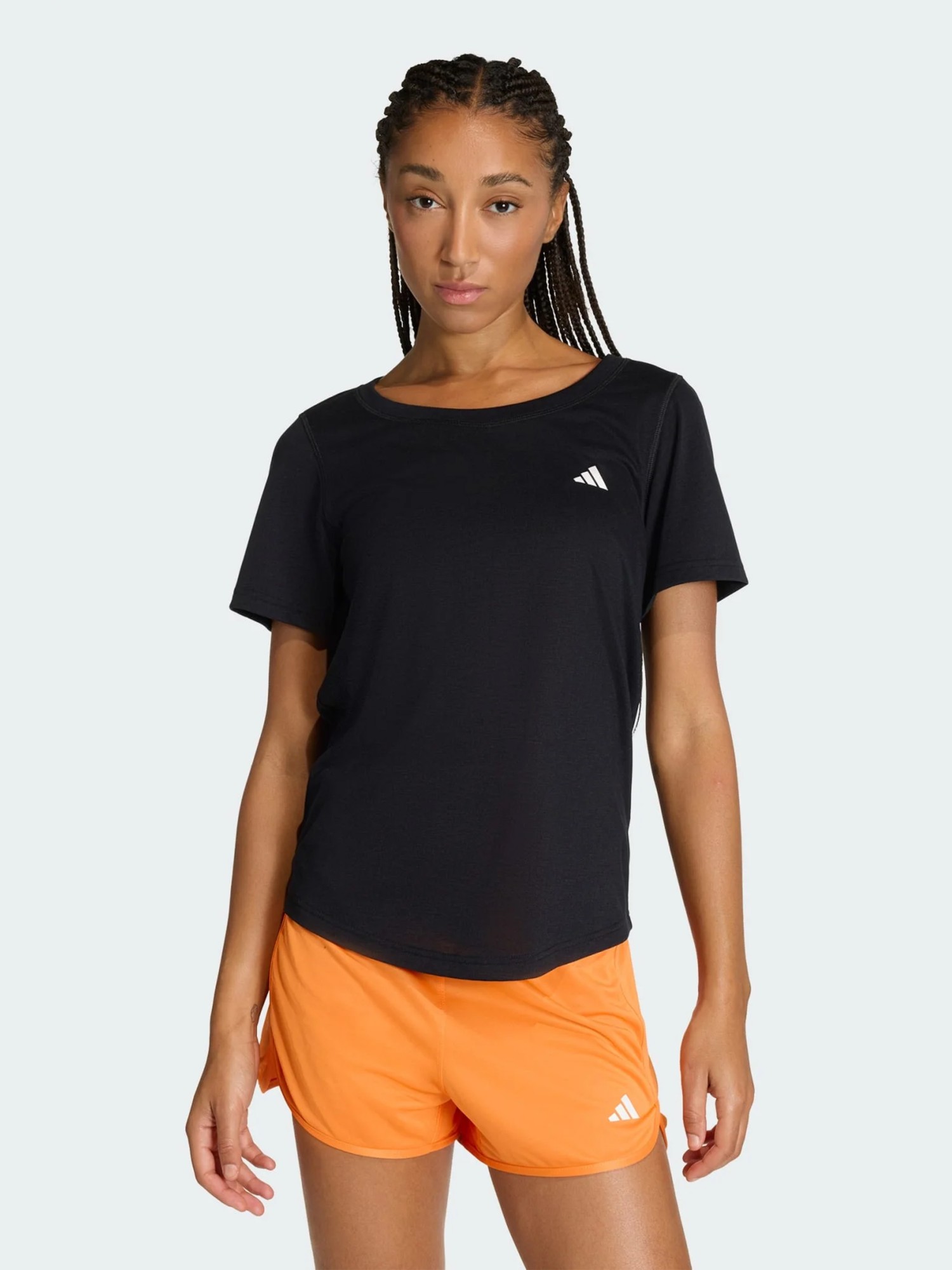 Футболка женская Adidas WE MIN SCP TEE черная JY5605 изображение 8