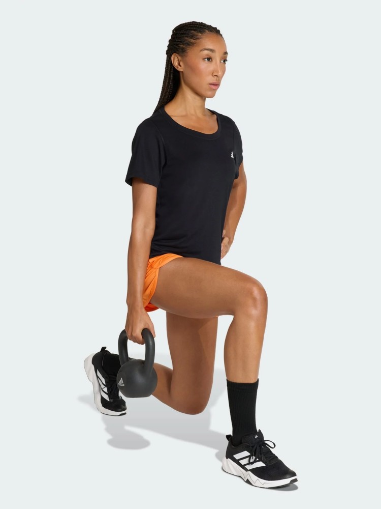 Футболка женская Adidas WE MIN SCP TEE черная JY5605 изображение 12